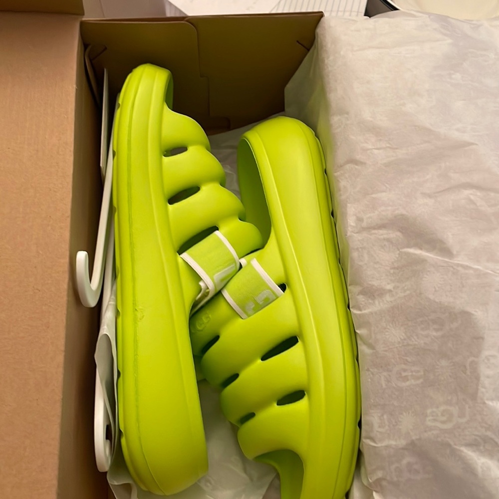 UGG Lime Green Women's Sandals